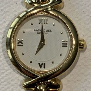 Raymond Weil 18K Gold Electro Plate Watch